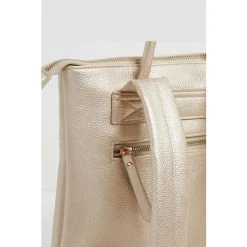 Oliver Bonas Gold Alfa Mini Backpack -Oliver Bonas Shop unnamed file 1722