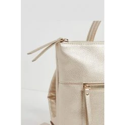 Oliver Bonas Gold Alfa Mini Backpack -Oliver Bonas Shop unnamed file 1723