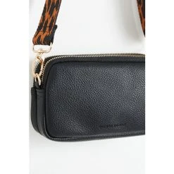 Oliver Bonas Mini Naha Animal Print Strap Phone Cross-Body Black Bag -Oliver Bonas Shop unnamed file 1733
