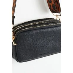Oliver Bonas Mini Naha Animal Print Strap Phone Cross-Body Black Bag -Oliver Bonas Shop unnamed file 1734