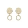 Oliver Bonas Gold Anatola Textured Disc & Ring Drop Earrings -Oliver Bonas Shop unnamed file 174