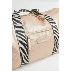 Oliver Bonas Gold Tone Hattie Weekend Bag -Oliver Bonas Shop unnamed file 1753