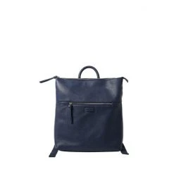Oliver Bonas Large Blue Alfa Slim Backpack
