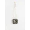 Oliver Bonas Black 60s Beaded Floral Clutch Bag -Oliver Bonas Shop unnamed file 1773