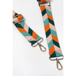 Oliver Bonas Green Chevron Graphic Green Bag -Oliver Bonas Shop unnamed file 1792