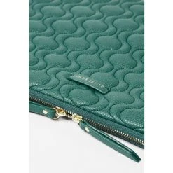Oliver Bonas Green 60s Curved Stitch Laptop Case -Oliver Bonas Shop unnamed file 1824