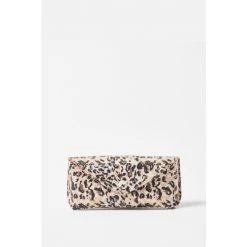 Oliver Bonas Blue Fluid Leopard Print Glasses Case
