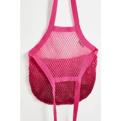 Oliver Bonas Pink Niki Net Ombre Fabric Shopper Bag -Oliver Bonas Shop unnamed file 1835