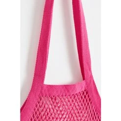Oliver Bonas Pink Niki Net Ombre Fabric Shopper Bag -Oliver Bonas Shop unnamed file 1836