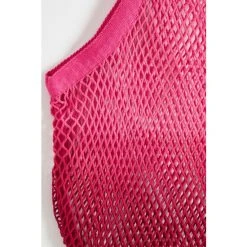 Oliver Bonas Pink Niki Net Ombre Fabric Shopper Bag -Oliver Bonas Shop unnamed file 1837