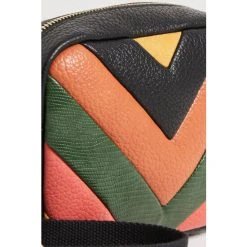Oliver Bonas Black Chevron Orange & Green Camera Crossbody Bag -Oliver Bonas Shop unnamed file 1844