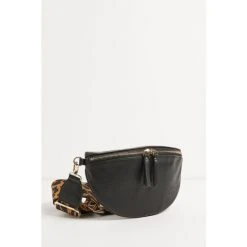 Oliver Bonas Black Leopard Print Belt Bag -Oliver Bonas Shop unnamed file 1850