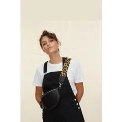 Oliver Bonas Black Leopard Print Belt Bag -Oliver Bonas Shop unnamed file 1851