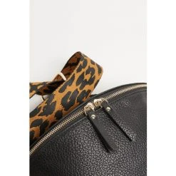 Oliver Bonas Black Leopard Print Belt Bag -Oliver Bonas Shop unnamed file 1853