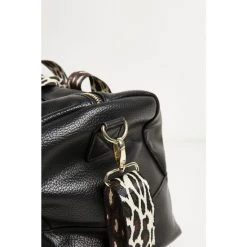 Oliver Bonas Hattie Black Leopard Strap Rectangular Weekend Bag 13 Oliver Bonas Hattie Black Leopard Strap Rectangular Weekend Bag -Oliver Bonas Shop unnamed file 1859