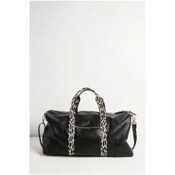 Oliver Bonas Hattie Black Leopard Strap Rectangular Weekend Bag 17 Oliver Bonas Hattie Black Leopard Strap Rectangular Weekend Bag -Oliver Bonas Shop unnamed file 1863