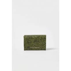 Oliver Bonas Green Zina Zebra Print Card Holder -Oliver Bonas Shop unnamed file 1865