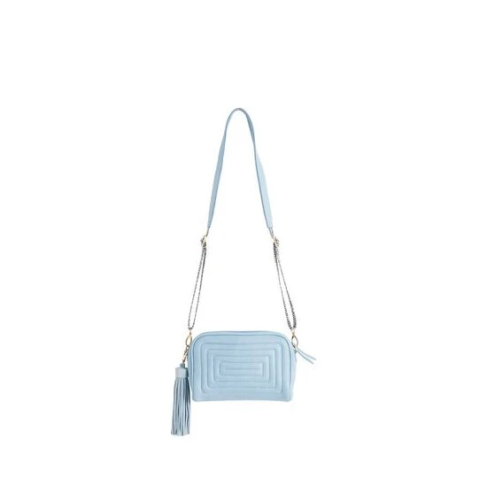 Oliver Bonas Blue Mindy Puff Detail Cross-Body Bag 10 Oliver Bonas Blue Mindy Puff Detail Cross-Body Bag - Image 8