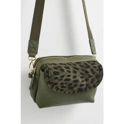 Oliver Bonas Green Mila Fold Over Animal Print Cross-Body Bag 13 Oliver Bonas Green Mila Fold Over Animal Print Cross-Body Bag -Oliver Bonas Shop unnamed file 1903