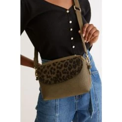 Oliver Bonas Green Mila Fold Over Animal Print Cross-Body Bag 16 Oliver Bonas Green Mila Fold Over Animal Print Cross-Body Bag -Oliver Bonas Shop unnamed file 1906