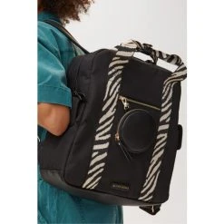 Oliver Bonas Black Olivia Zebra Print Black Backpack 16 Oliver Bonas Black Olivia Zebra Print Black Backpack -Oliver Bonas Shop unnamed file 1933