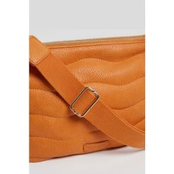 Oliver Bonas Orange Wave Stitch Cross-body Bag -Oliver Bonas Shop unnamed file 1946
