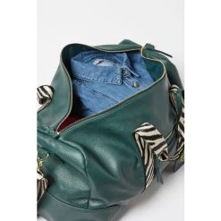 Oliver Bonas Blue Hattie Weekend Bag -Oliver Bonas Shop unnamed file 1952