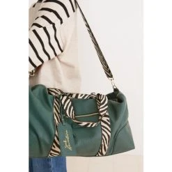 Oliver Bonas Blue Hattie Weekend Bag -Oliver Bonas Shop unnamed file 1957