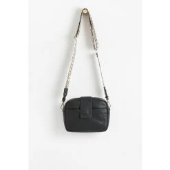 Oliver Bonas Eve Animal Print Webbing Black Camera Crossbody Bag -Oliver Bonas Shop unnamed file 1969