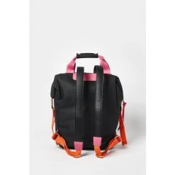 Oliver Bonas Black Slouch Colour Pop Backpack -Oliver Bonas Shop unnamed file 1976