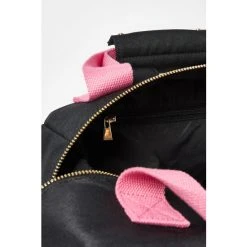 Oliver Bonas Black Slouch Colour Pop Backpack -Oliver Bonas Shop unnamed file 1977