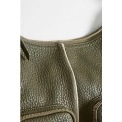 Oliver Bonas Khaki Green Mina Plait Strap Tote Bag -Oliver Bonas Shop unnamed file 1988