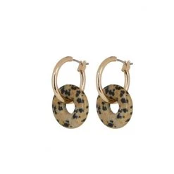 Oliver Bonas Natural Alaia Interlinked Hoop And Speckled Stone Hoop Earrings -Oliver Bonas Shop unnamed file 199
