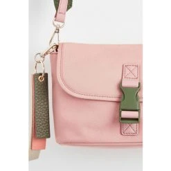 Oliver Bonas Pink Buckle Front Pink Cross-body Bag -Oliver Bonas Shop unnamed file 2002