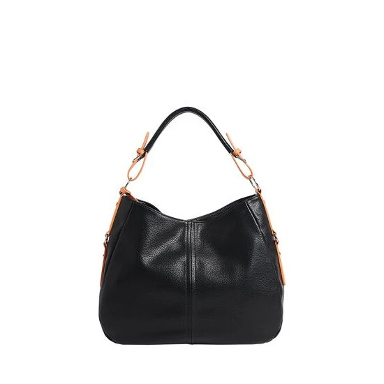 Oliver Bonas Black Debbie Slouch Black And Orange Tote Bag 12 Oliver Bonas Black Debbie Slouch Black And Orange Tote Bag - Image 10
