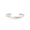Oliver Bonas Silver Coloured Vinita Twisted Plated Brass Bangle -Oliver Bonas Shop unnamed file 2068