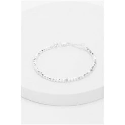 Oliver Bonas Silver Tone Hali Nugget Bead Bracelet -Oliver Bonas Shop unnamed file 2143
