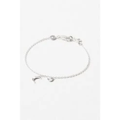 Oliver Bonas Luna Engraved Moon & Disc Sterling Silver Chain Bracelet -Oliver Bonas Shop unnamed file 2145