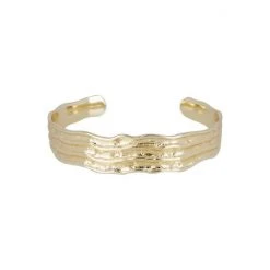 Oliver Bonas Muriel Curve Chunky Gold Plated Bangle -Oliver Bonas Shop unnamed file 2179