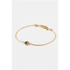 Oliver Bonas Grey Lottie Curved Abalone Shell Inlay Disc Gold Plated Chain Bracelet -Oliver Bonas Shop unnamed file 2203