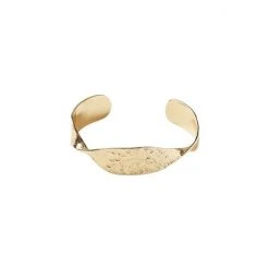 Oliver Bonas Gold Sculptural Twist Gold Plated Cuff Bangle -Oliver Bonas Shop unnamed file 2211