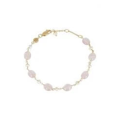 Oliver Bonas Pink Clover Pearl And Blue Lace Agate Gold Plated Bracelet -Oliver Bonas Shop unnamed file 2218