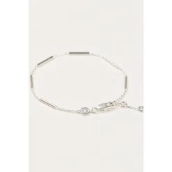 Oliver Bonas Miho Bar Detail Delicate Silver Chain Bracelet -Oliver Bonas Shop unnamed file 2221