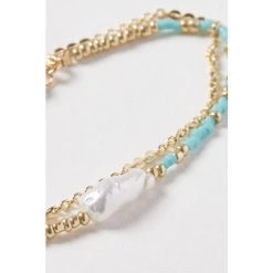 Oliver Bonas Natural Louisa Seed Beads And Pearls Layered Chain Bracelet -Oliver Bonas Shop unnamed file 2252