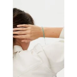 Oliver Bonas Blue Jovie Beaded Nugget Amazonite Gold Plated Chain Bracelet -Oliver Bonas Shop unnamed file 2271