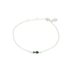 Oliver Bonas Briar Disc And Green Malachite Inlay Dot Sterling Silver Bracelet -Oliver Bonas Shop unnamed file 2283