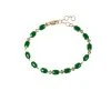 Oliver Bonas Matira Green Enamel Coated Chain Bracelet -Oliver Bonas Shop unnamed file 2284