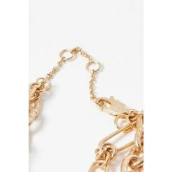 Oliver Bonas Gold Zale Chunky Chain Layered Bracelet -Oliver Bonas Shop unnamed file 2292