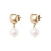 Oliver Bonas White Ottileigh Square And Pearl Drop Stud Earrings -Oliver Bonas Shop unnamed file 236