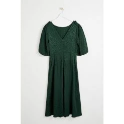 Oliver Bonas Green Jacquard Midi Dress -Oliver Bonas Shop unnamed file 2366